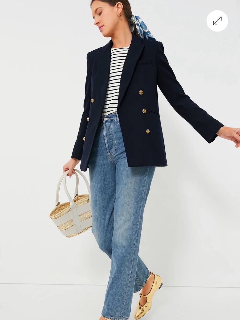 Tuckernuck Diana Navy Blazer XL